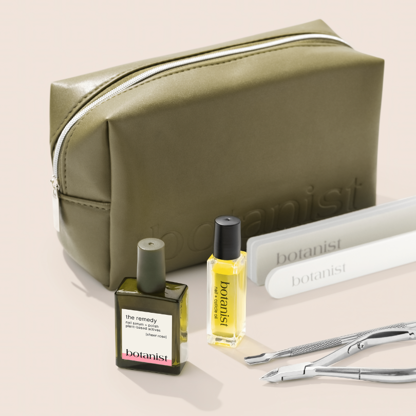 complete manicure kit sheer rose
