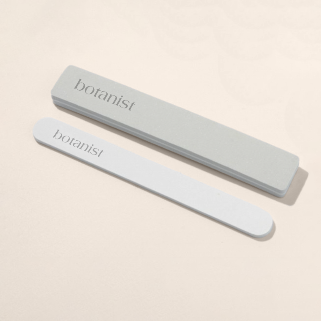 nail file + nail buffer