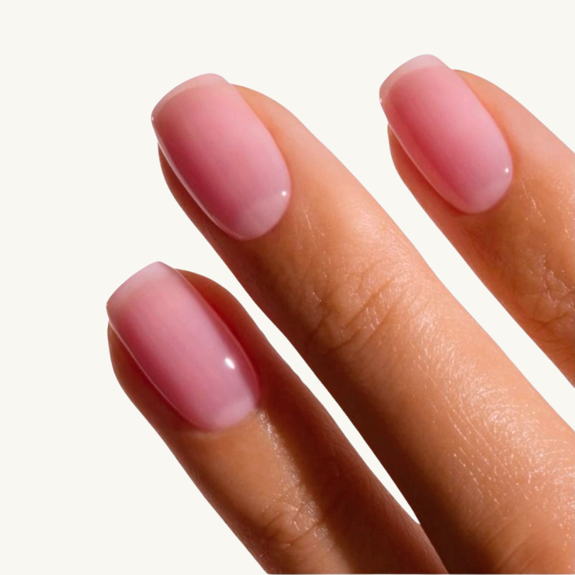 shiny top coat