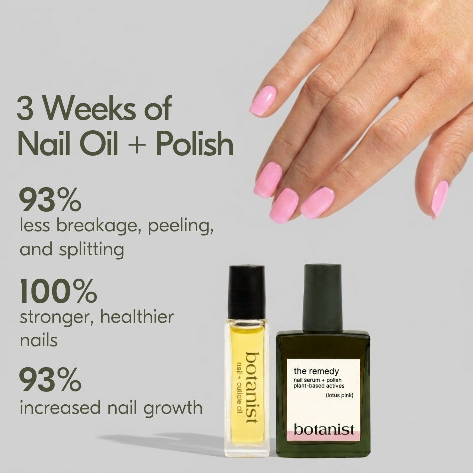 nail rescue kit lotus pink